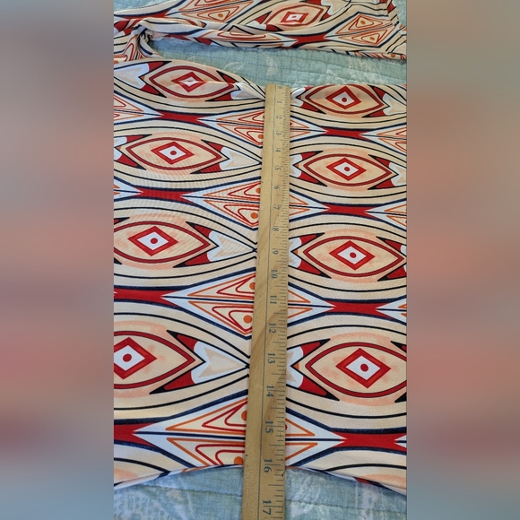 Seventies Style Dress.  Size L. - Picture 6 of 8